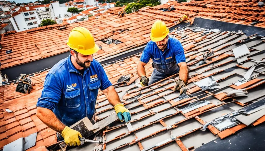 Reforma de telhado no Alto da Lapa