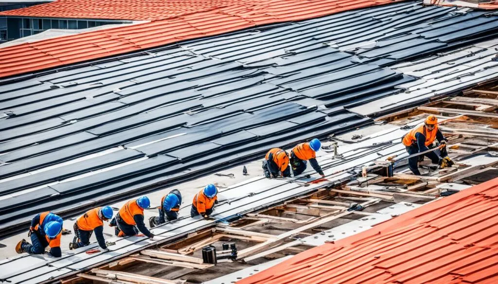 empresa especializada em reforma de telhado